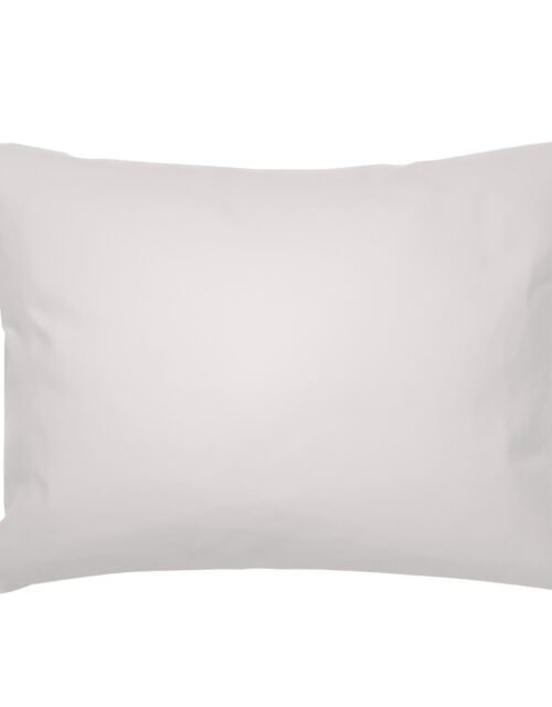 Coffee Cream White Solid Color Coordinate Standard Pillow Sham