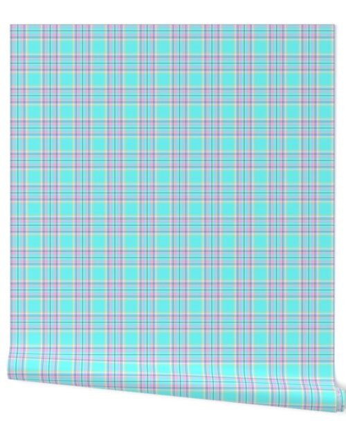 Small Royal Floridian Tartan Check Plaid Wallpaper