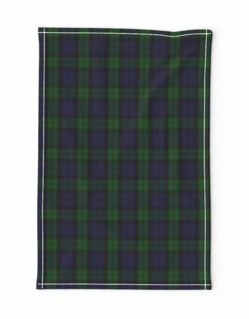 Military  Blackwatch Scottish Tartan Plaid Tea Towel