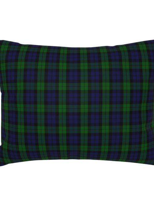 Military  Blackwatch Scottish Tartan Plaid Standard Pillow Sham