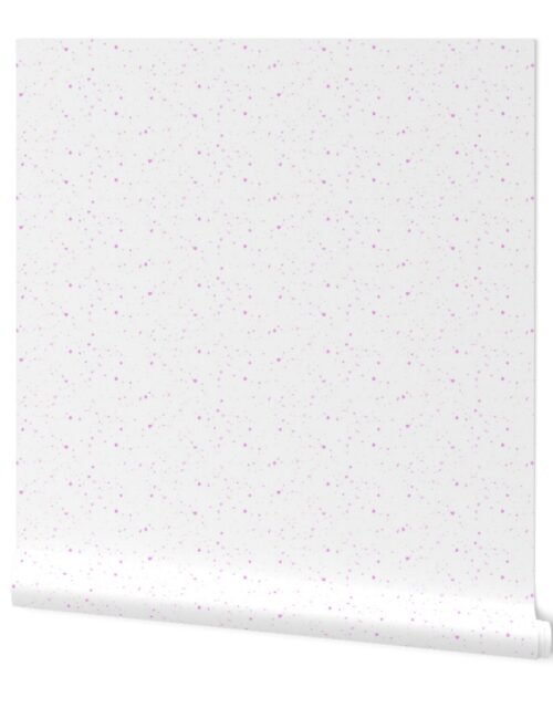 Pink and White Speckled Terrazzo Seamless Repeat Wallpaper