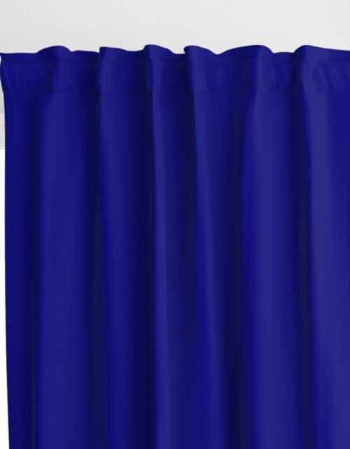 California Blue Official State Solid Color Curtains