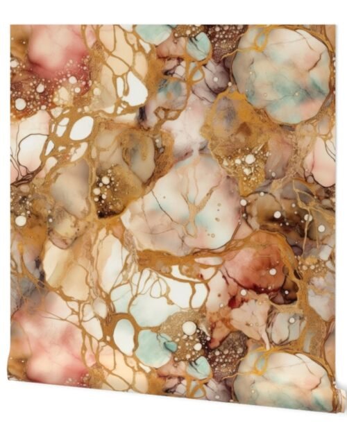 Natural Pearl Alcohol Ink 1 Wallpaper