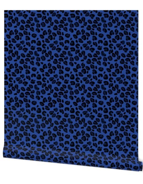 Small Leopard Moody Blues Spots Wallpaper