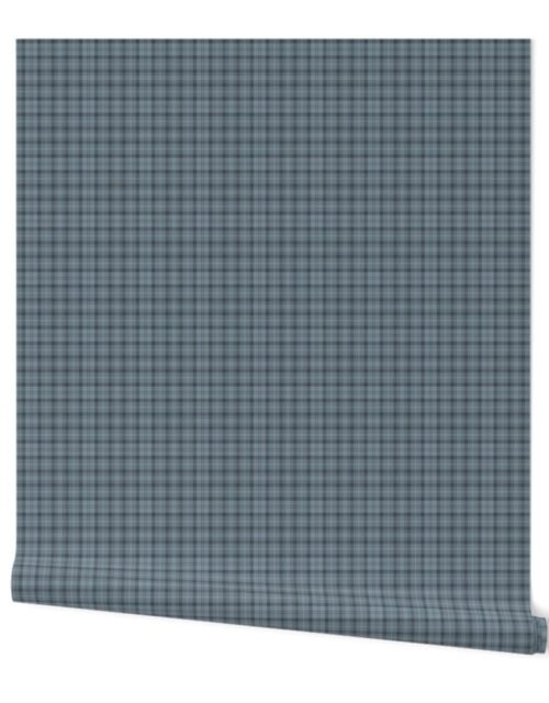 Sky Blue French Provincial Tartan Wallpaper