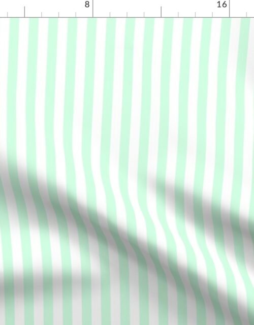 Summer Mint Sailor 1/2″ Thin Stripes Fabric