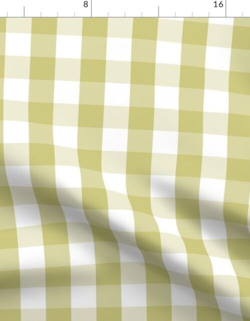 Fern Green Mini Gingham Check Plaid Fabric