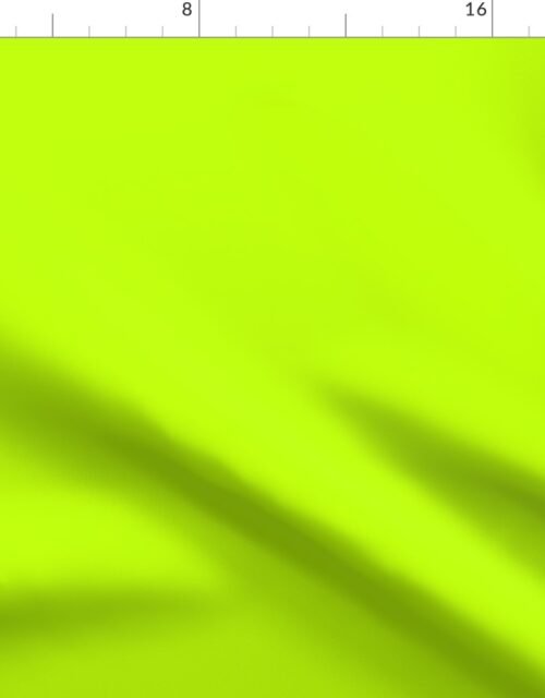 Bitter Lime Neon Green Yellow Solid Color Fabric