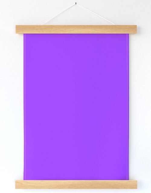 Bright Fluorescent Day glo Purple Neon Wall Hanging