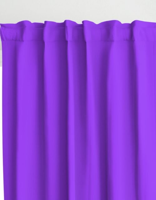 Bright Fluorescent Day glo Purple Neon Curtains