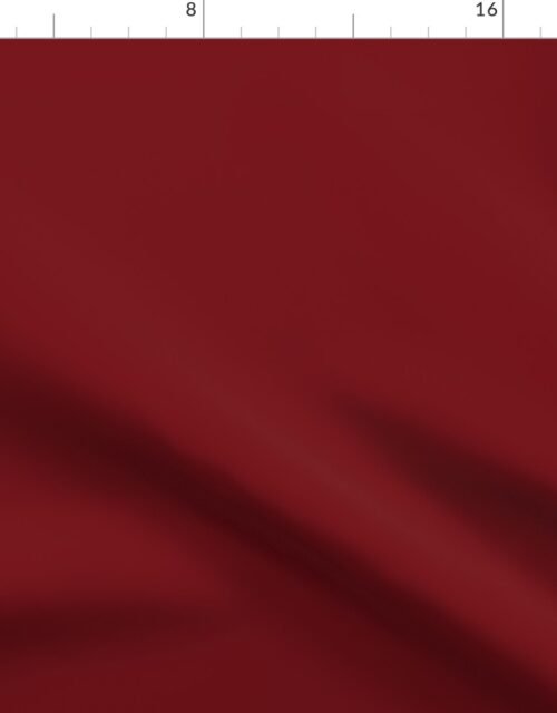 Cranberry Red Christmas Red Solid Fabric