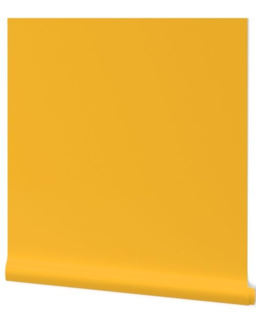 Yellow Butter Solid Summer Party Color Wallpaper