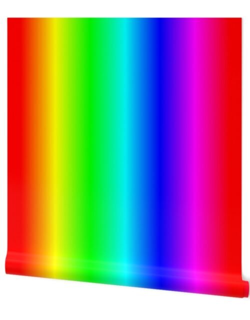 Bright Neon Rainbow Ombre Shade Wallpaper