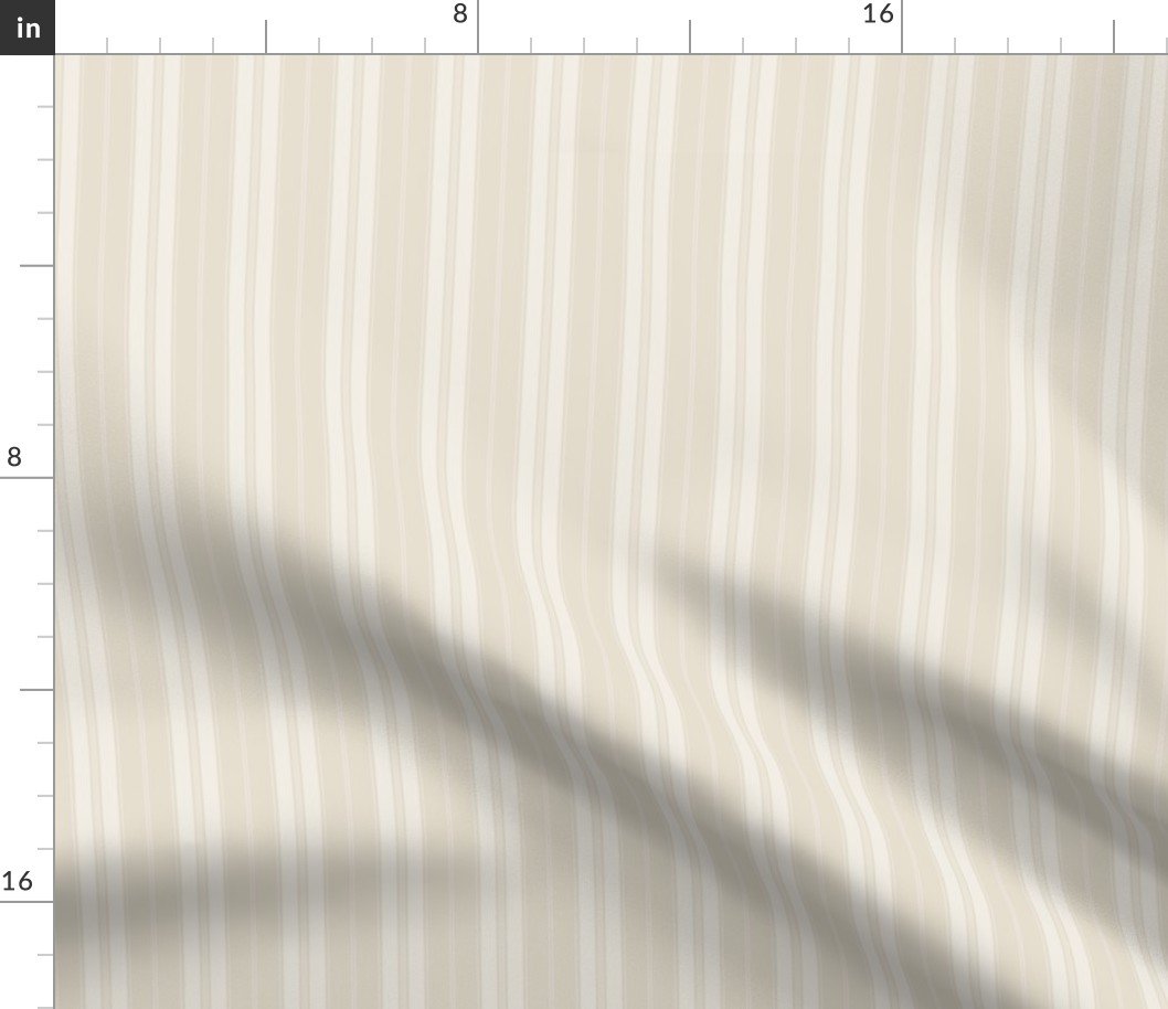 Arctic Wolf and Tan Autumn Winter 2022 2023 Color Trend Mattress Ticking Fabric