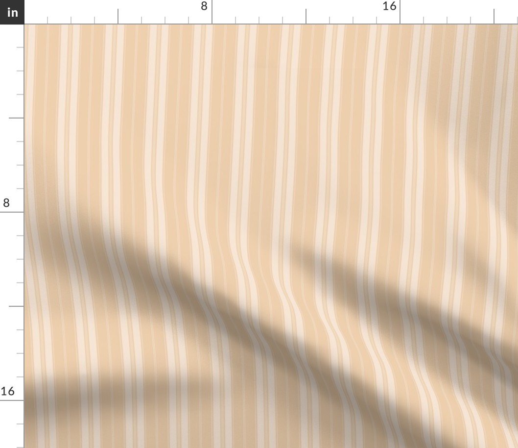 Autumn Blonde  and Beige Autumn Winter 2022 2023 Color Trend Mattress Ticking Fabric