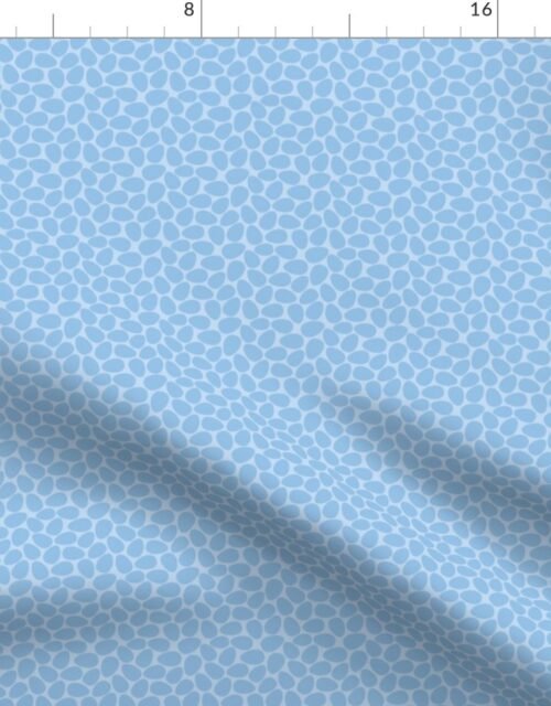 Baby Blue Pastel Easter Eggs Fabric