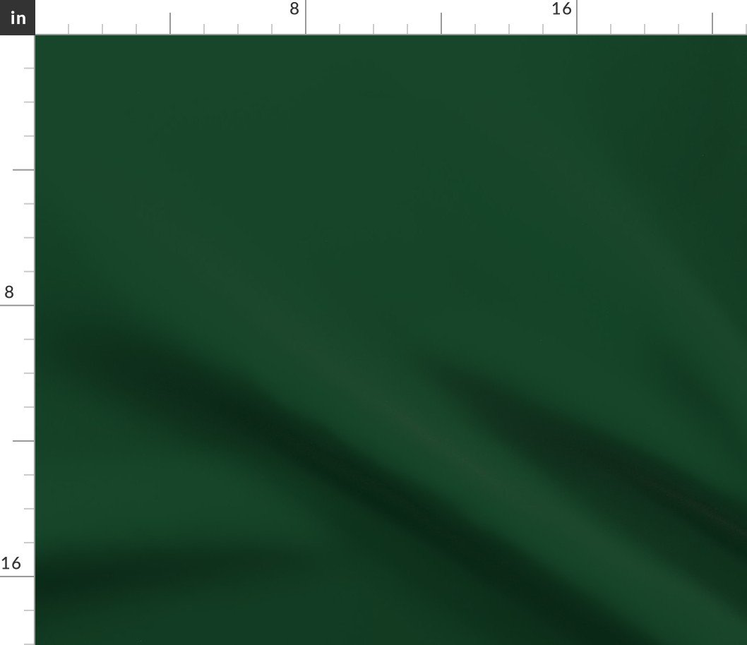 Christmas Blue Spruce Tree Green Solid Color Fabric