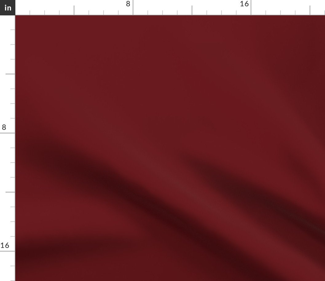 Christmas Candied Apple Red Solid Color Fabric