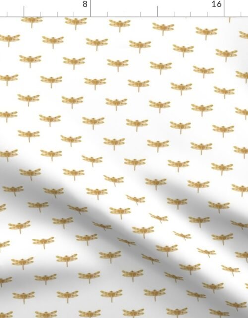 Dragonflies on Scottish Highland Cream Fabric