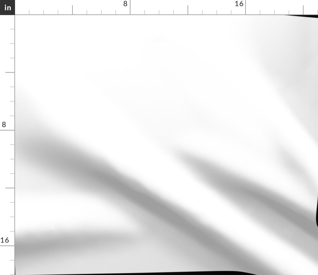 Gigantic Jumbo 20 inch Check – Black and White Checker Board Pattern Fabric
