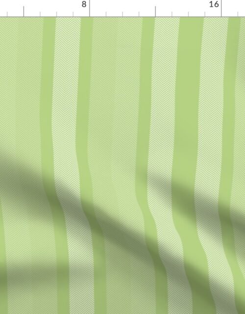 Large Honeydew Shades Modern Interior Design Stripe Fabric