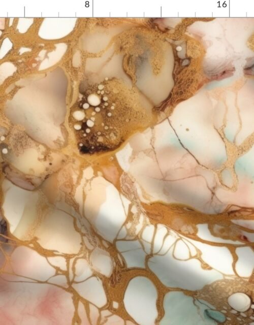 Natural Pearl Alcohol Ink 1 Fabric
