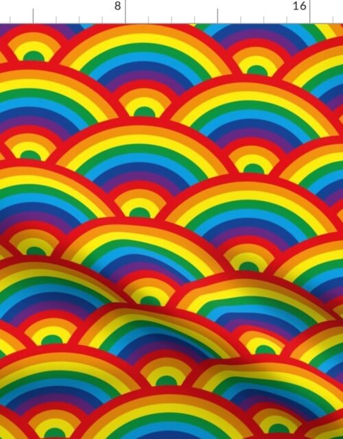New Babies Room Decor Endless Rainbows Fabric