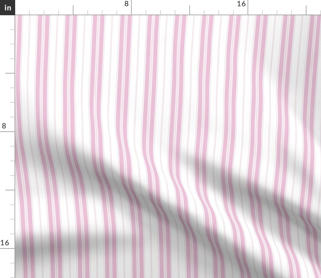 Nosegay and White Autumn Winter 2022 2023 Color Trend Mattress Ticking Fabric