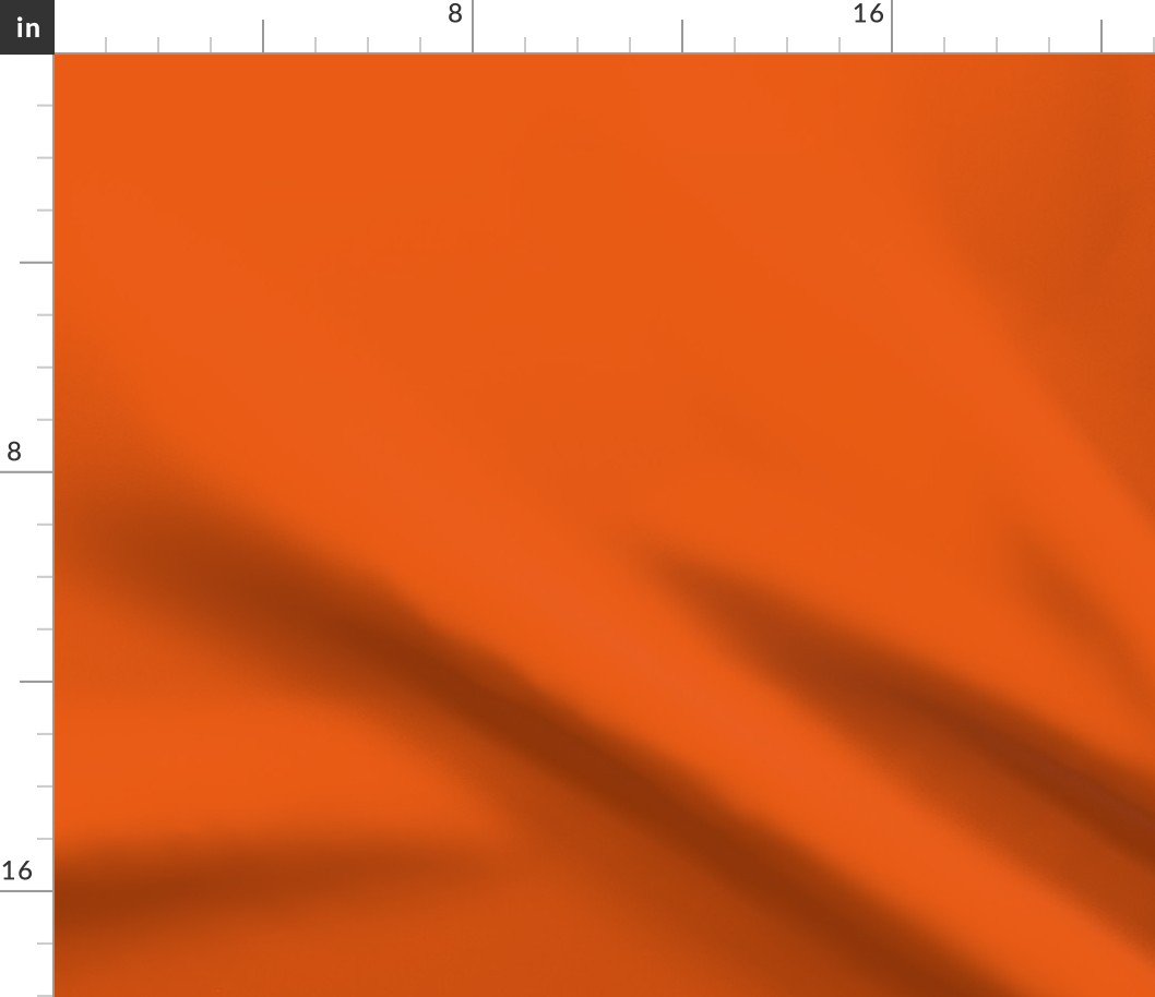 Orange Soda Solid Summer Party Color Fabric