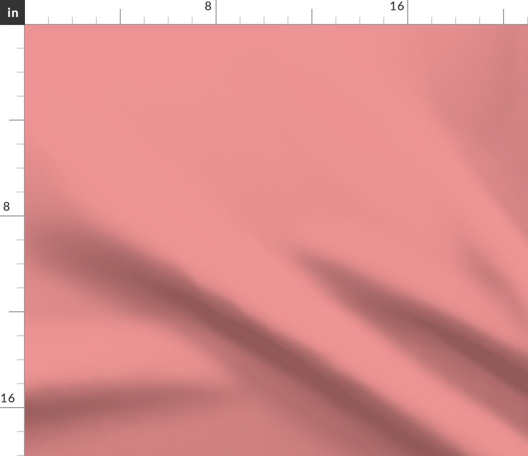 Pastel Easter Coral Solid Coordinate Color Fabric
