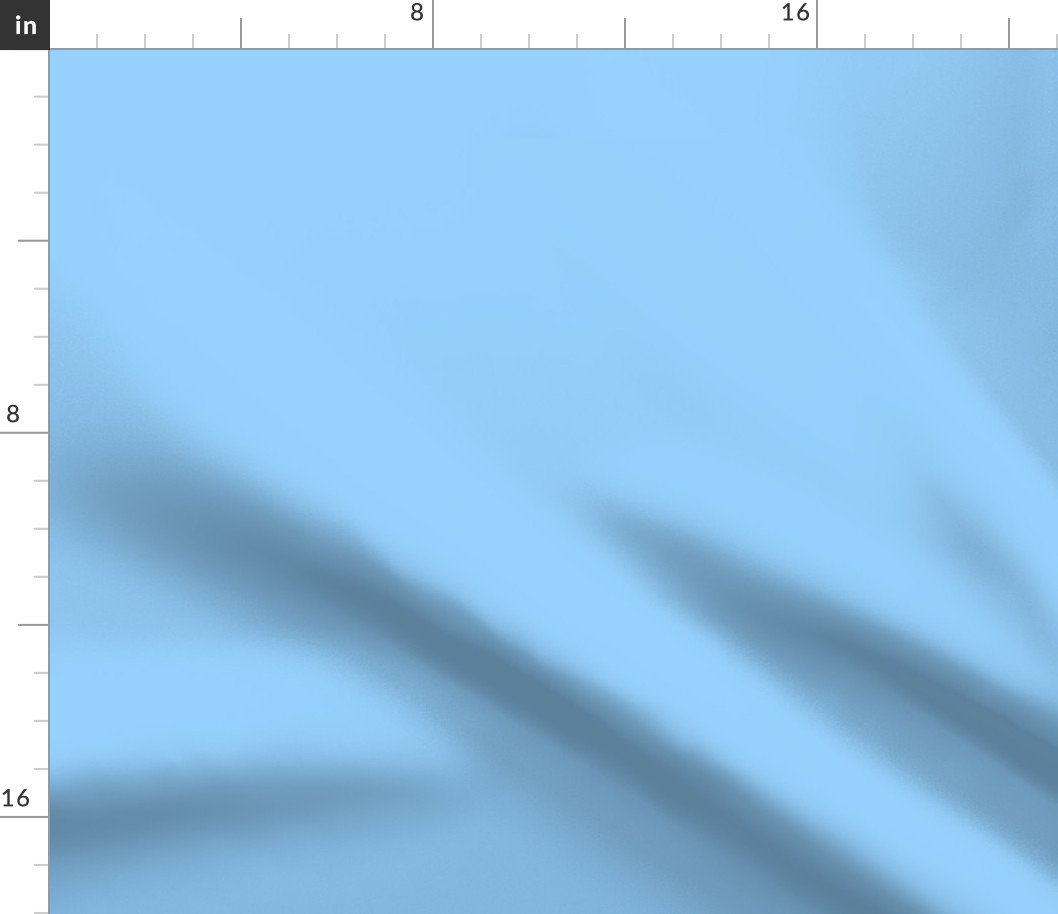 SOLID LIGHT BLUE #95d0fc HTML HEX Colors Fabric