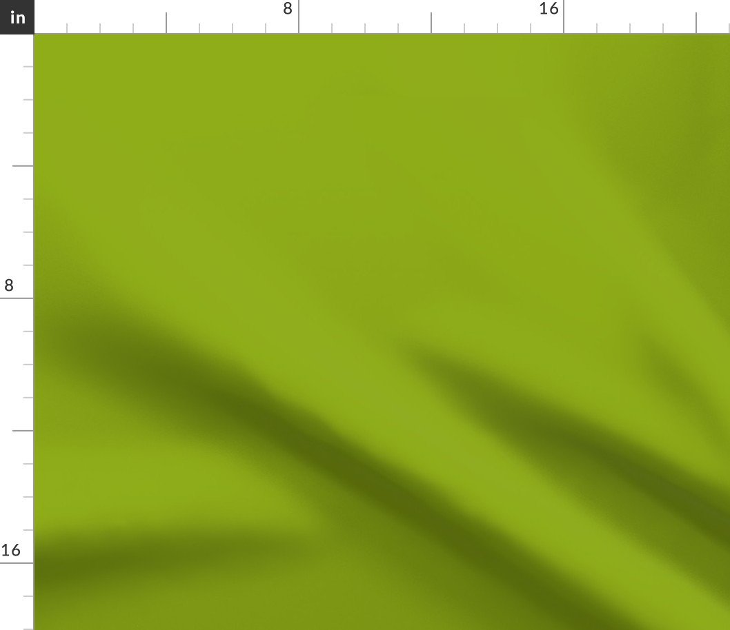 SOLID PEA GREEN  #8eab12 HTML HEX Colors Fabric