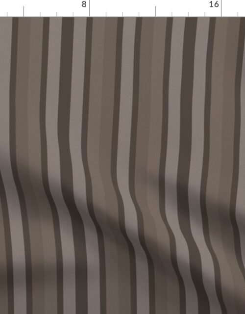 Small Bark Shades Modern Interior Design Stripe Fabric