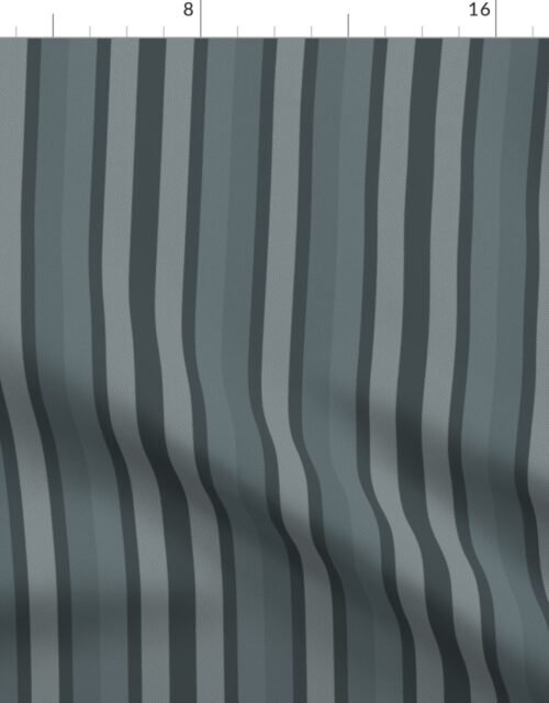 Small Slate Shades Modern Interior Design Stripe Fabric