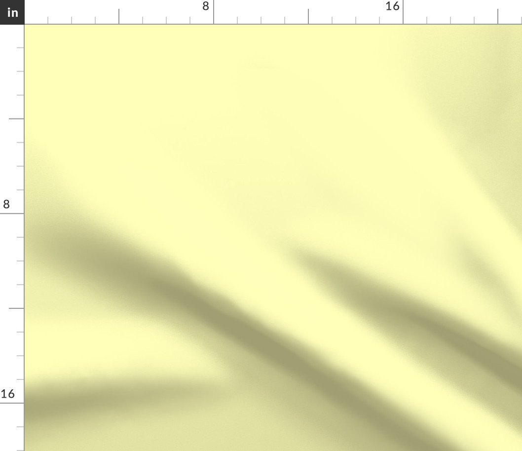 Solid Coordinate Pastel Lemon Yellow Color Fabric