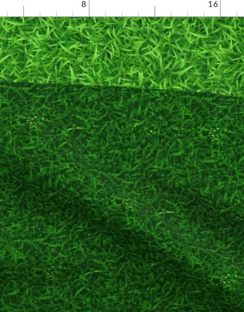 Sports Field Two-Tone Fake Green Grass Pitch Surface Fabric