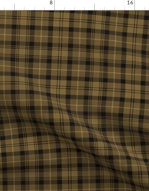 Tan  French Provincial Tartan Fabric