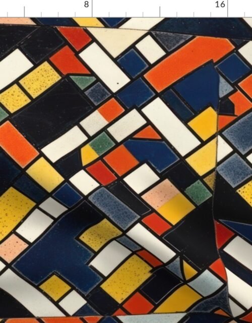 Theo van Doesburg Gouache on Board Pattern Fabric