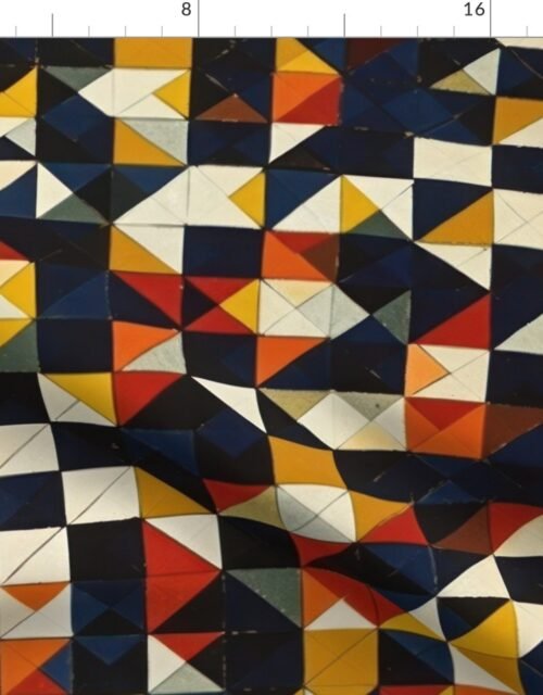 Theo van Doesburg Gouache on Board Pattern Fabric