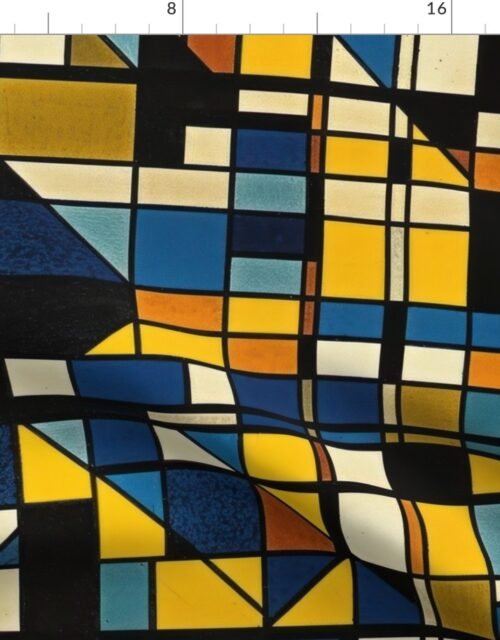 Theo van Doesburg Gouache on Board Pattern Fabric