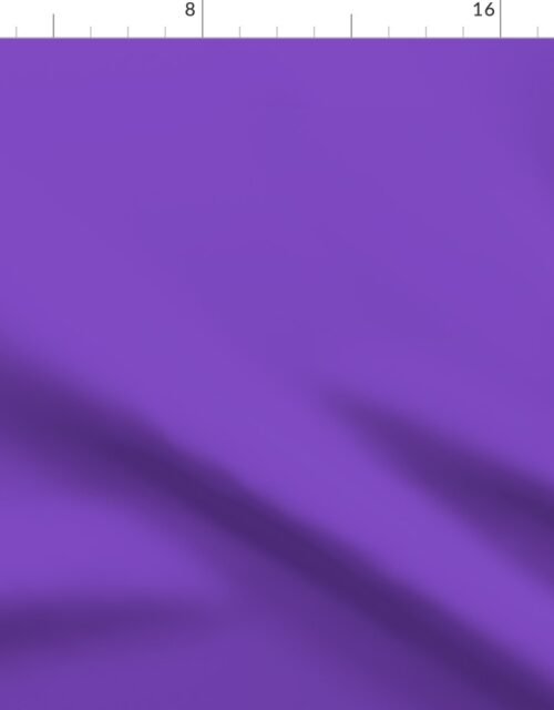 Ultra Violet Solid Purple Coordinate for Halloween Grinning Faces Fabric