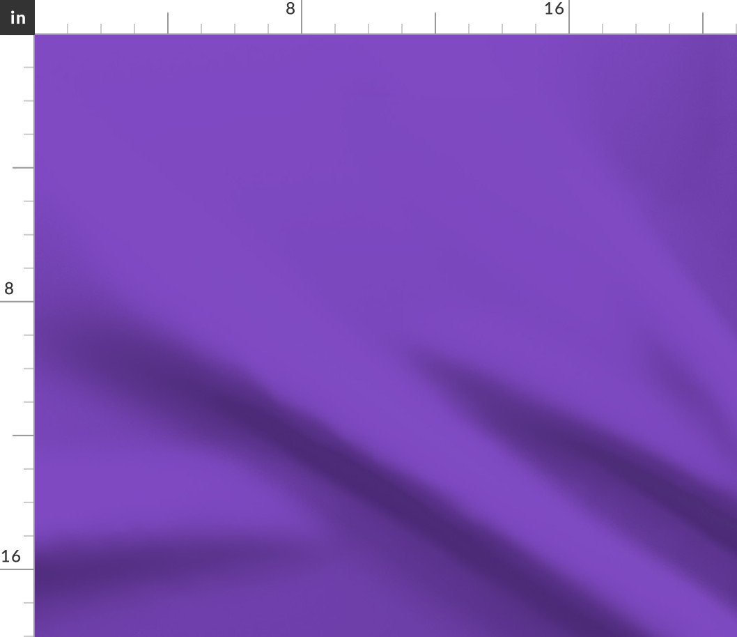 Ultra Violet Solid Purple Coordinate for Halloween Grinning Faces Fabric